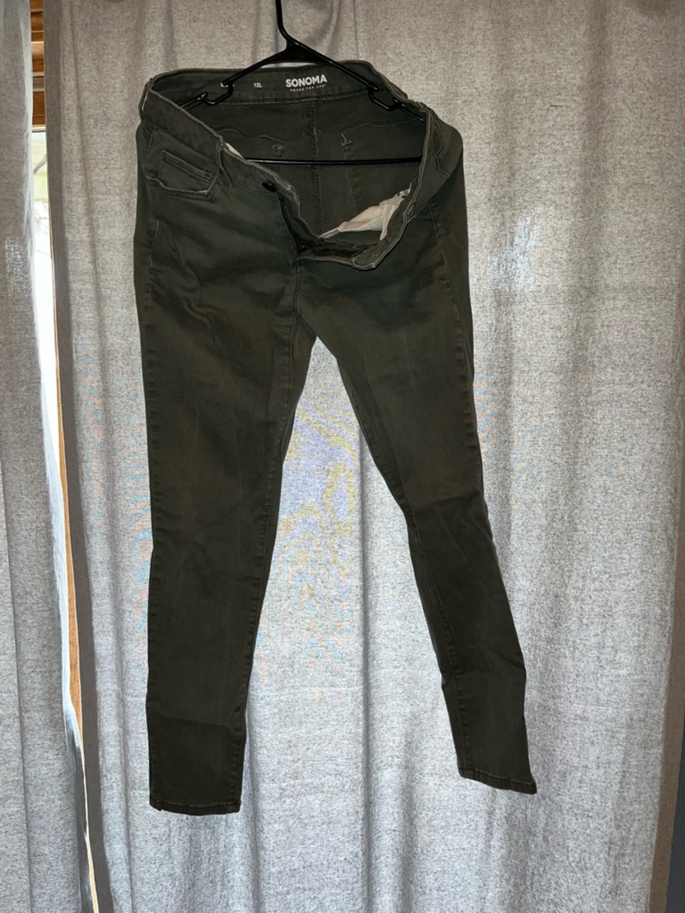 Sonoma Olive Green Skinny Jeans